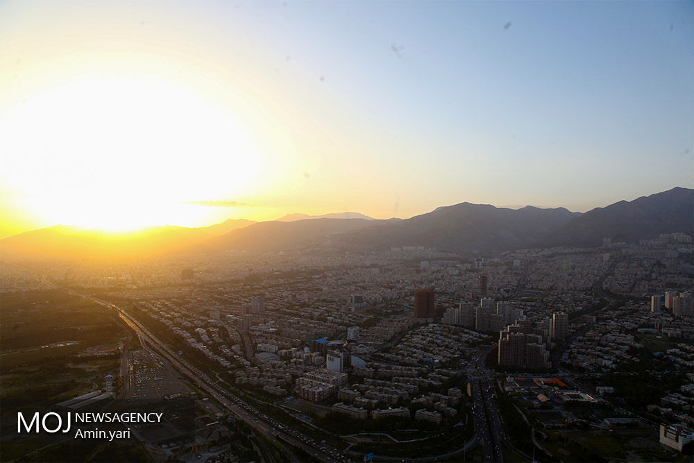کیفیت هوای تهران ۱۰ تیر ۱۴۰۰/ شاخص کیفیت هوا به ۸۶ رسید