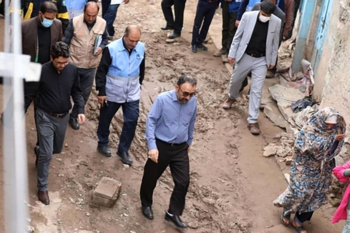 خسارت سیل اخیر به ۲۰ روستای شهرستان مشهد