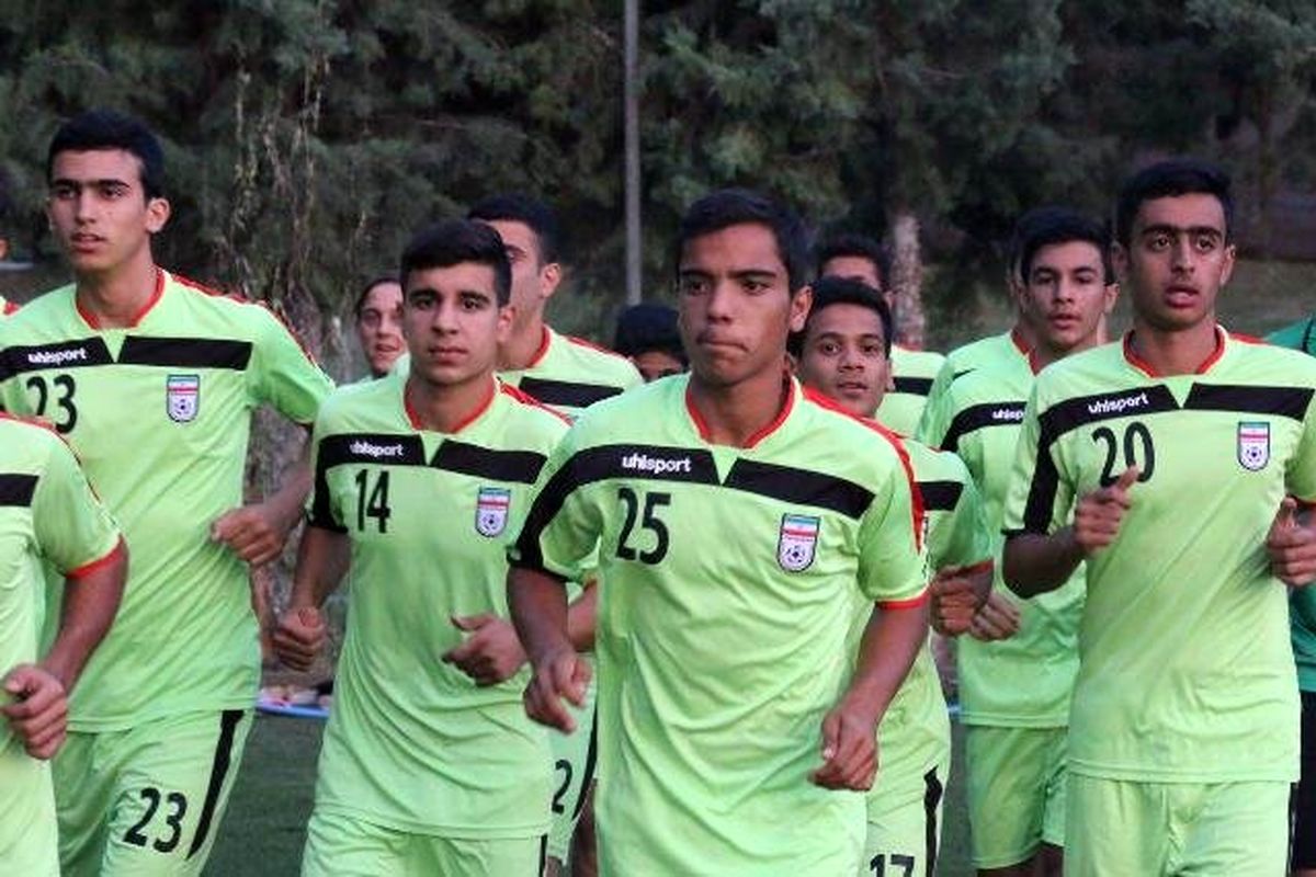 تیم ملی فوتبال نوجوانان در یزد اردو می زند