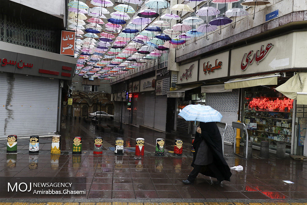 پیش بینی بارش باران در تهران و شهرهای کشور