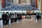اعضای تیم ملی فوتبال بانوان به زیارت امام رضا(ع) آمدند