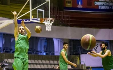برتری دو کوارتری بسکتبال ایران مقابل فیلیپین