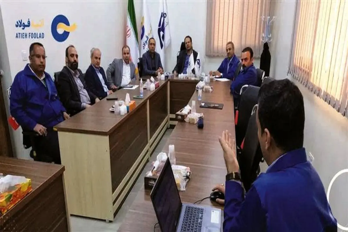 بازدید معاون سرمایهگذاری و امور شرکتهای فولاد مبارکه از شرکت صنایع آتیه لوله پارتاک