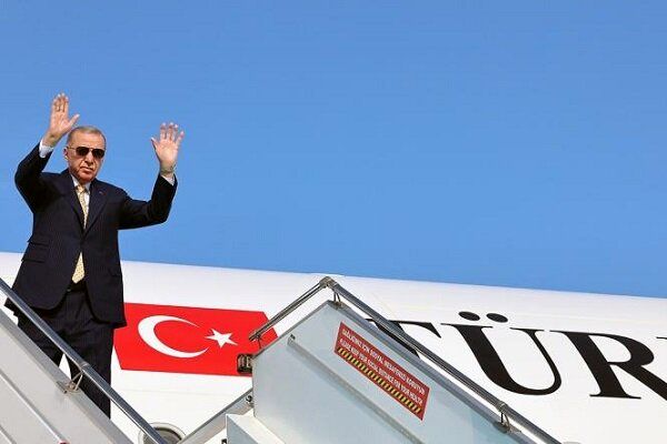 رئیس جمهور ترکیه برای شرکت در اجلاس ناتو عازم آمریکا شد