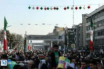 برگزاری راهپیمایی ۲۲ بهمن در ۹۵ نقطه آذربایجان‌شرقی