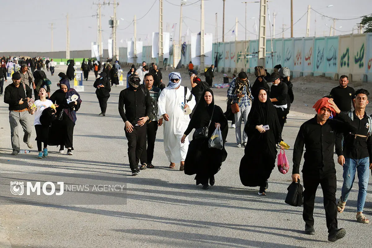 آمار جدید تردد مرزی اربعین ۱۴۰۴ از زبان رئیس پلیس راه فراجا