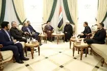 هیات پارلمانی ایران با دبیرکل جنبش عصائب اهل الحق عراق دیدار کرد
