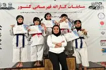 درخشش دختران منطقه شش انتقال گاز؛ هرمزگان نایب‌قهرمان کاراته کشور شد