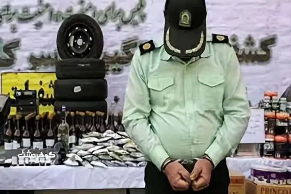 پلیس مامور قلابی را حین زورگیری در خیابان آزادی گرفت