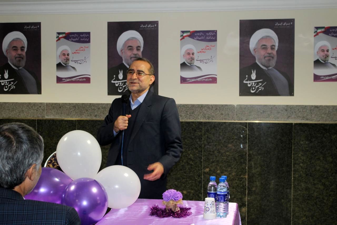 ستاد سلامت حامیان دکتر حسن روحانی در کرمانشاه افتتاح شد