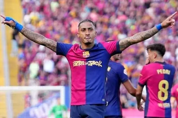 غیبت رافینیا عامل اصلی افت بارسلونا در فصل جاری است