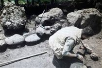 کشف «گورهای دخمه ای» در گورستان باستانی «اسب ریسه»