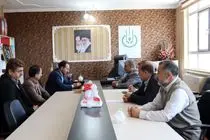 دیدار مدیرکل بنیاد شهید استان ایلام با سرپرست مدیریت تعاون و روستایی