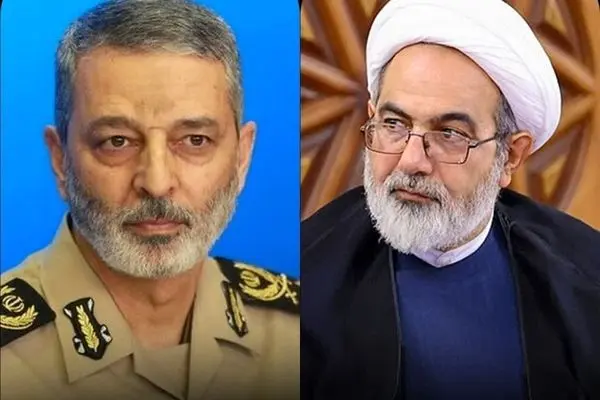 رئیس سازمان قضایی نیروهای مسلح با رئیس ستاد کل نیروهای مسلح دیدار کرد