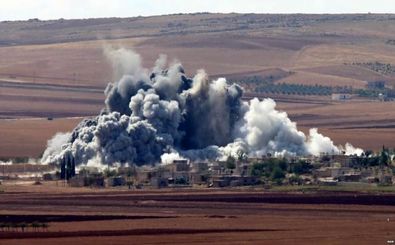 حمله هوایی ارتش روسیه به ادلب