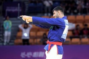 صادق آذرنگ قهرمان کوراش بازیهای آسیایی شد