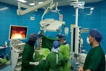 خارج کردن یک توده ۶.۵ کیلویی از شکم بانوی هرمزگانی 
