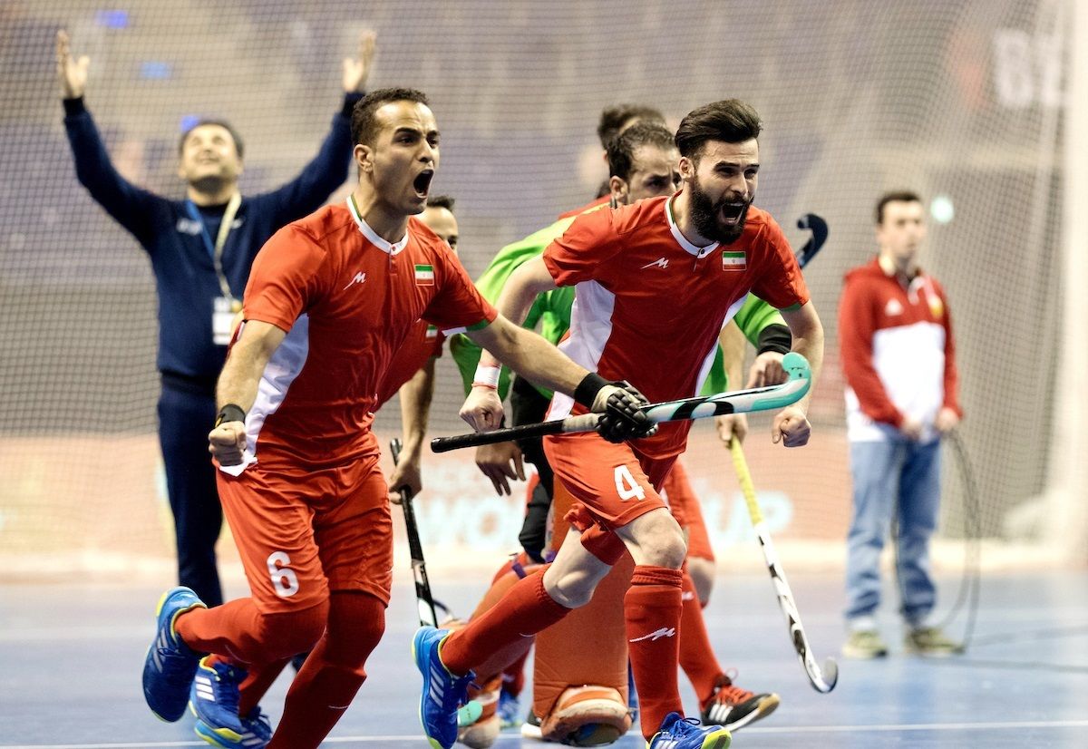 Iran's rise in the ranking of International Hockey Federation