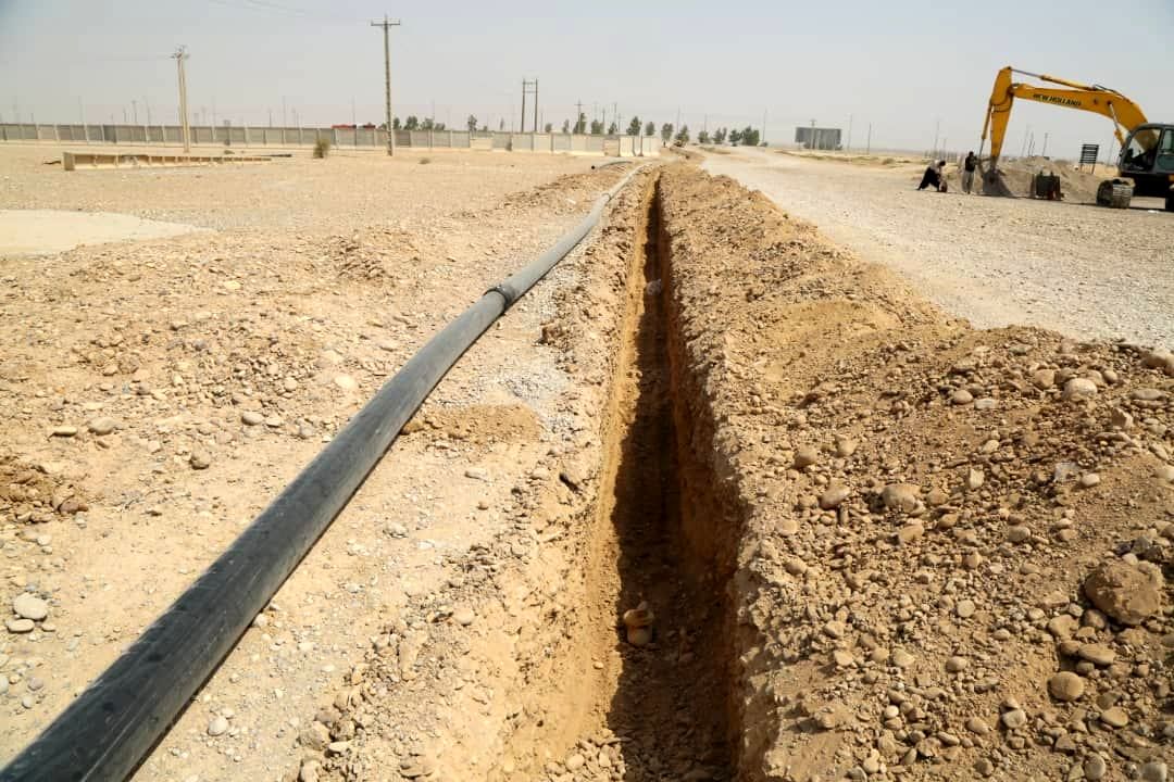 طرح آبرسانی به مخزن ۵۰۰ مترمکعبی منطقه ویژه اقتصادی مهران در آستانه بهره برداری قرار دارد