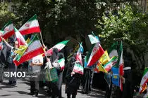 دانشجویان مشهدی حمایت خود را از سخنان رئیس جمهور در سازمان ملل اعلام کردند