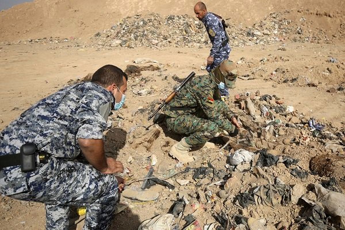 کشف گور جمعی از شهدای عراقی در استان کرکوک