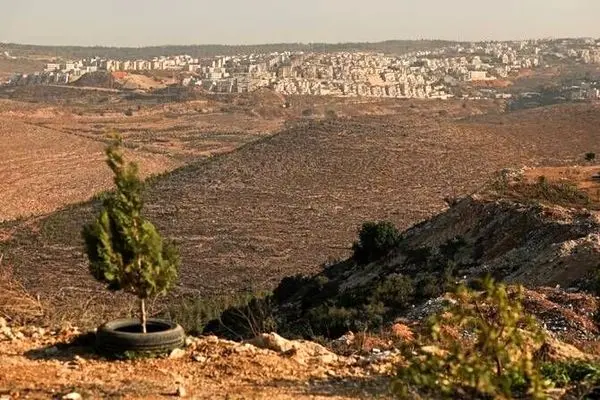 کانکس توسط صهیونیست‌ها در اراضی فلسطینیان رام‌الله مستقر شد