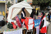برپایی پایگاه‌های جمع آوری کمک های مردمی هلال‌احمر برای مناطق سیل‌زده‌ سیستان و بلوچستان