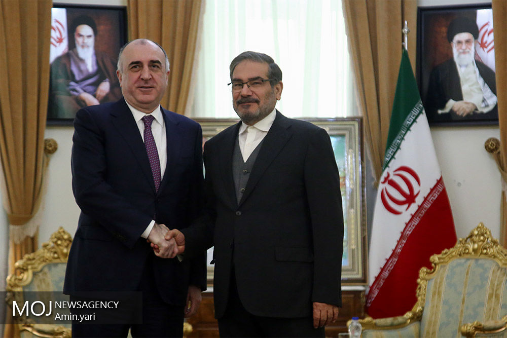 دیدار وزیر خارجه آذربایجان با علی شمخانی