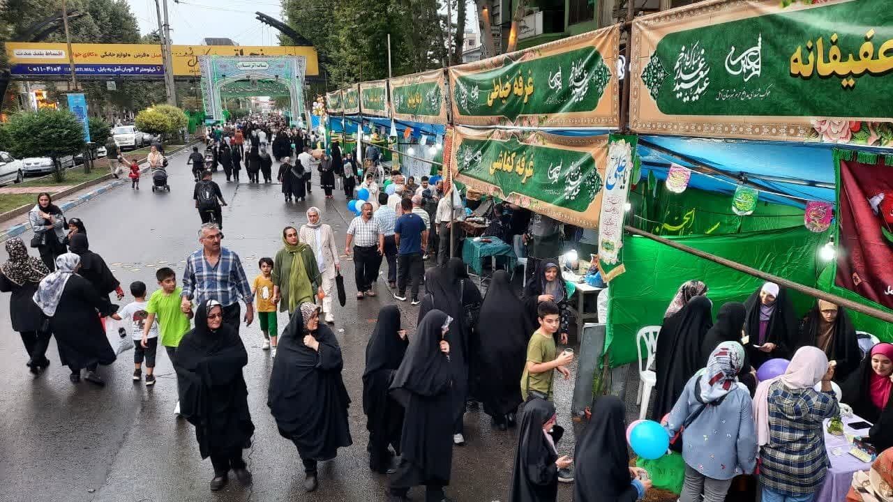 جشن شکرانه عید غدیر خم در مازندران