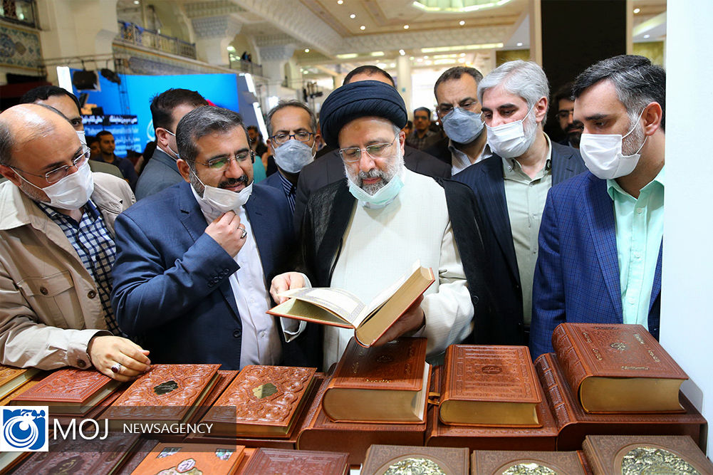 رییس‌جمهور امروز از نمایشگاه بین المللی کتاب تهران بازدید کرد