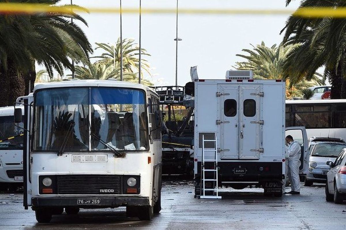 تصادف اتوبوس حامل گردشگران در تونس، ۲۲ کشته برجا گذاشت