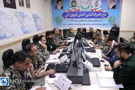 رزمایش مشترک تخصصی پدافند هوایی مدافعان آسمان ولایت1401