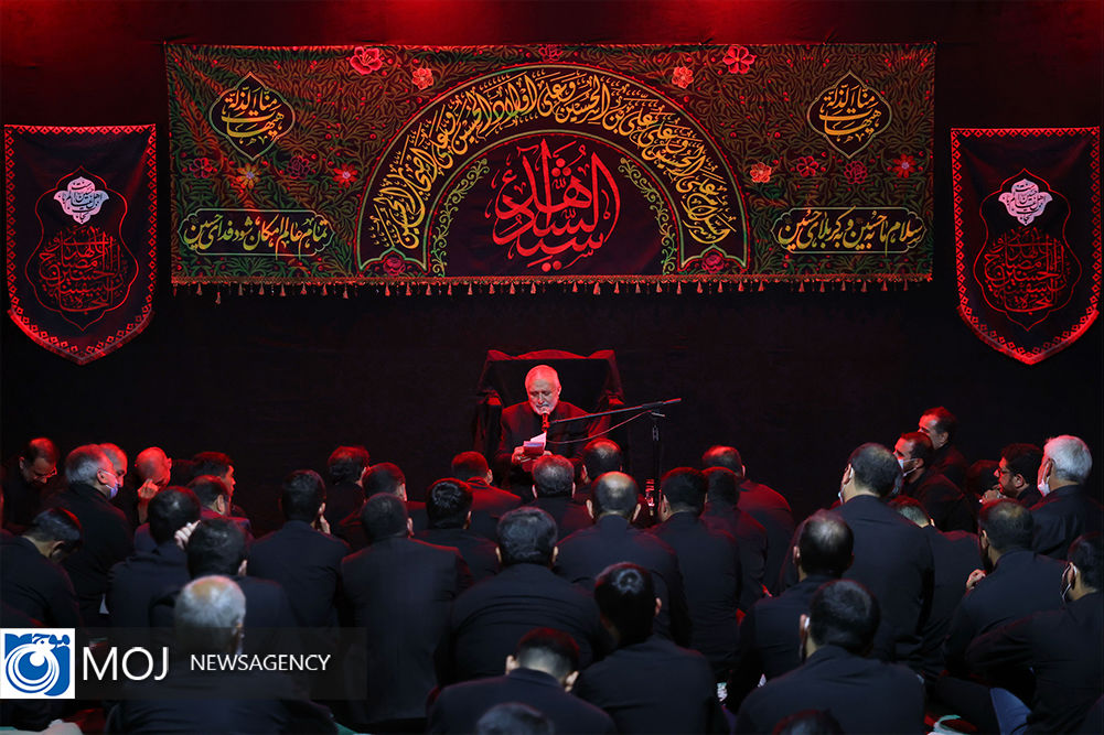 عزاداری شام غریبان حسینی در مسجد سلمان نهاد ریاست جمهوری