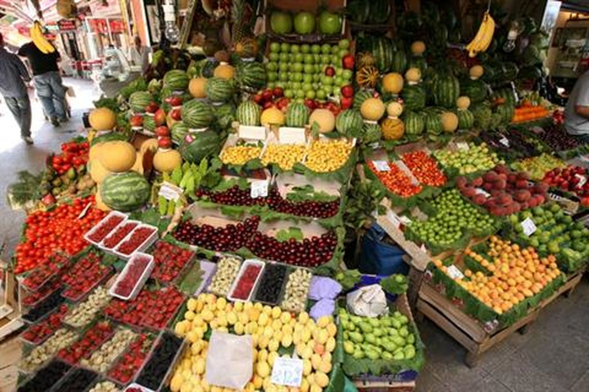 عرضه میوه و تره بار در میادین ۴۴ درصد ارزان‌تر است