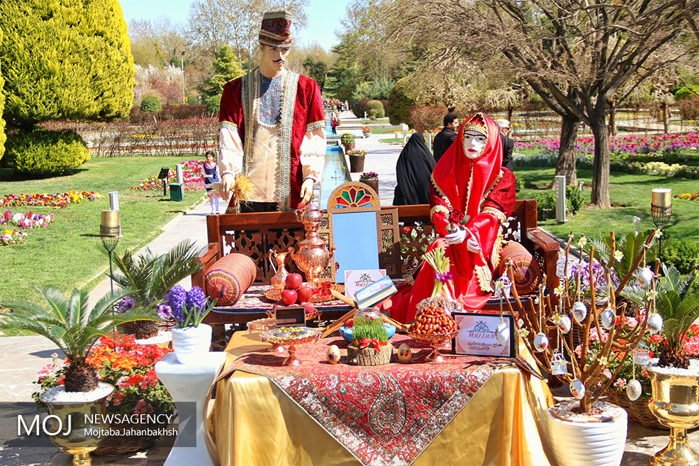 بازدید ۹ هزار گردشگر از باغ گل‌های اصفهان در نوروز ۱۴۰۱