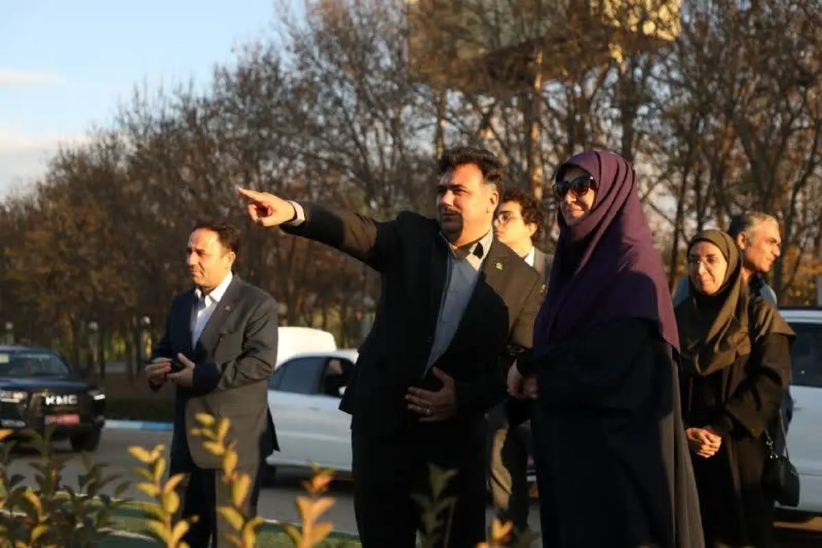 حضور شینا انصاری در اردبیل