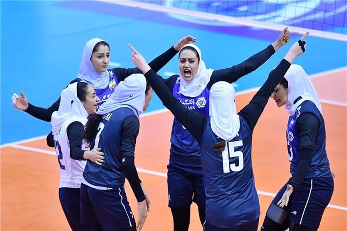 والیبالیست‌های زن ایران مقلوب چین‌تایپه شدند