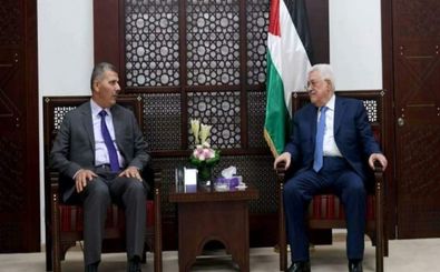 هیات بلند پایه حماس با محمود عباس دیدار کرد 