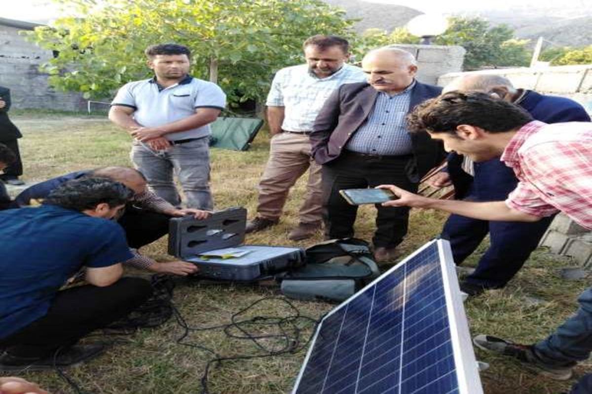 توزیع 17 پنل خورشیدی به دامداران عشایر نوشهر