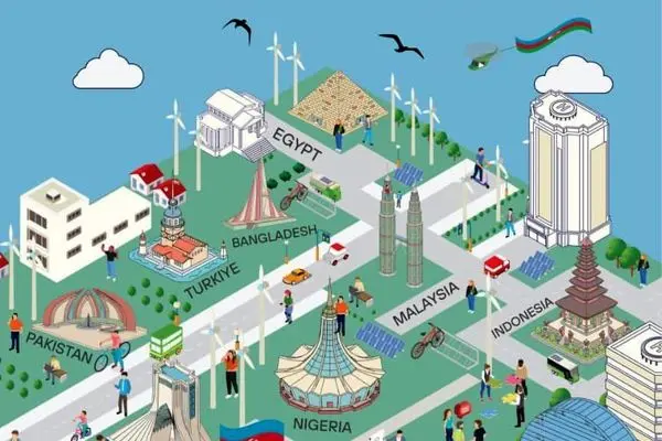 مدیرکل مشارکت‌های اجتماعی جوانان در اجلاس گفتگوی جوانان D_8 باکو حضور یافت