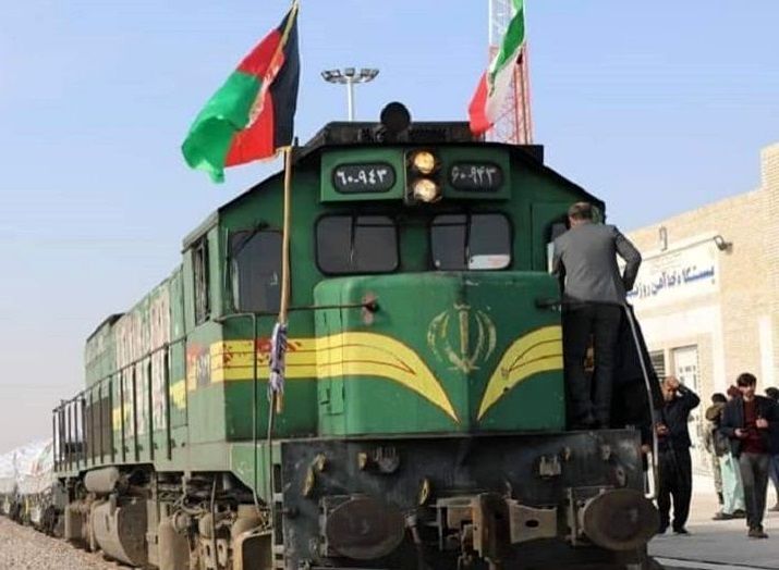 پای قطار ایران به افغانستان رسید