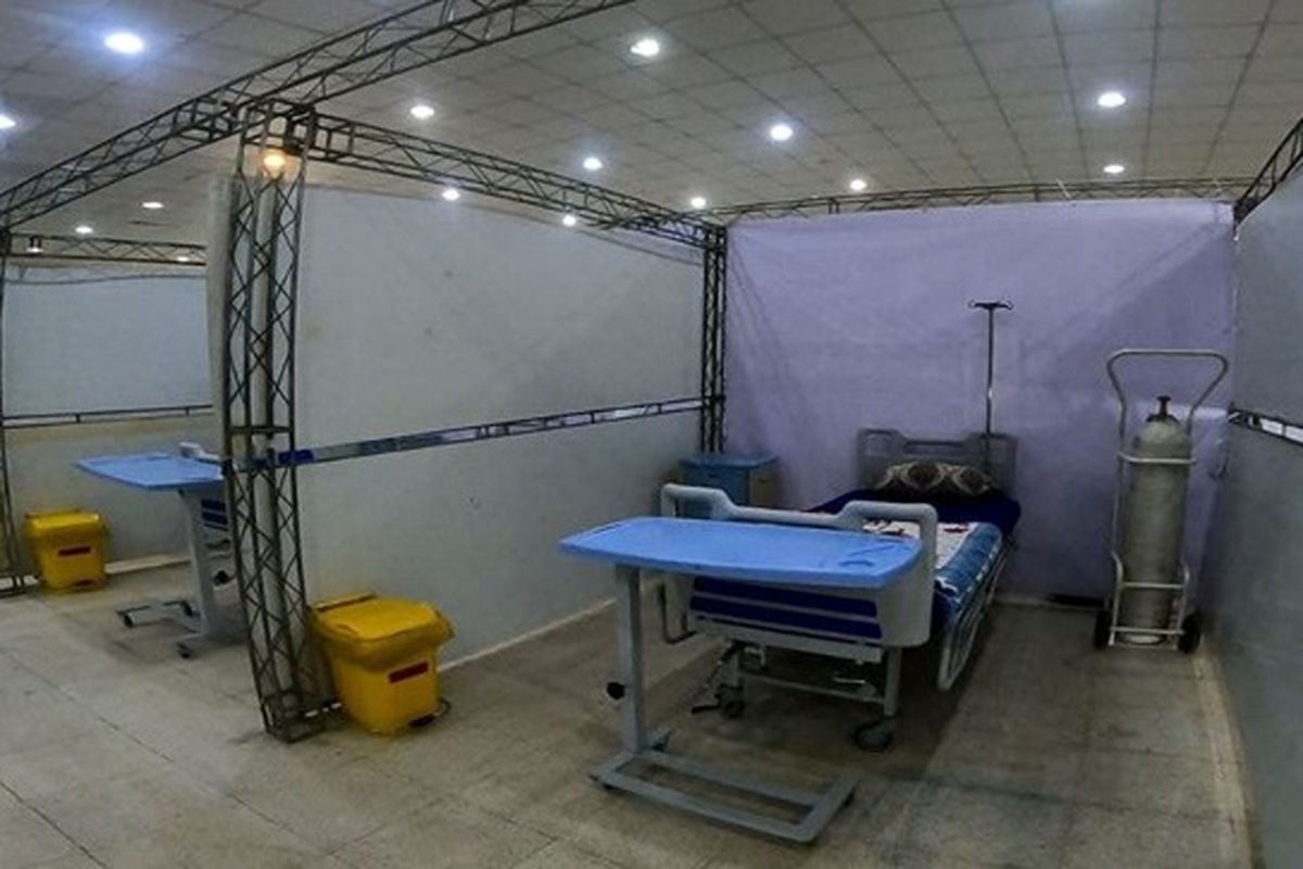 بازدید سرزده دریادار تنگسیری از بیمارستان بحران بندرعباس