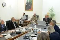 علی لاریجانی در پاکستان با شهباز شریف دیدار کرد