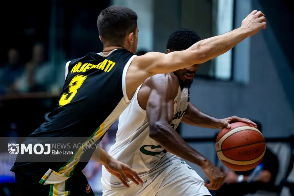 دیدار تیم های بسکتبال طبیعت - کاله