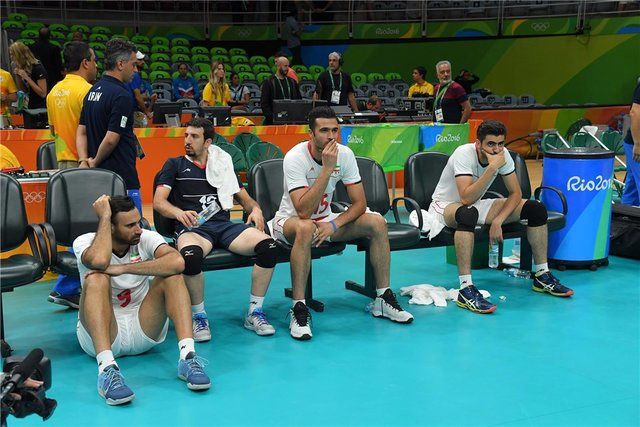 والیبالیست‌های ایران با المپیک ریو وداع کردند