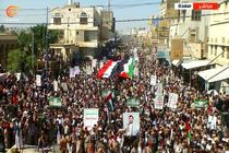 یمنی‌ها در اعتراض به جنایات غزه اعتراض گسترده کردند