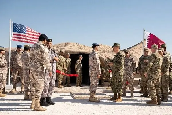 مرکز مشترک دفاع هوایی آمریکا و قطر در العدید افتتاح شد