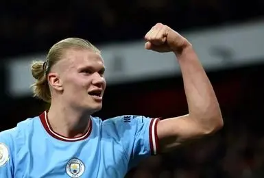 درخشش دوباره هالند در لیگ قهرمانان