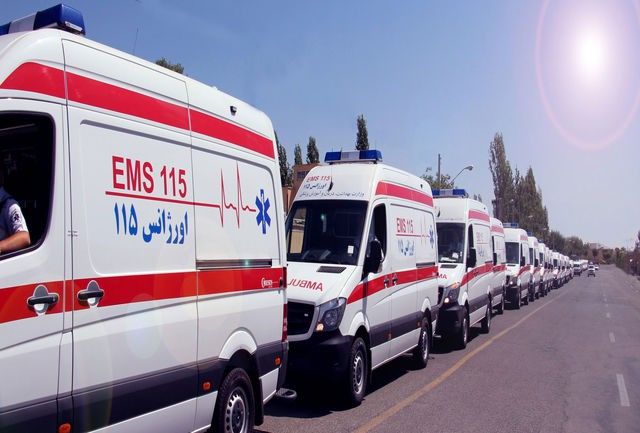 امداد رسانی اورژانس هرمزگان به زائران اربعین حسینی 