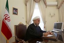 پیام تبریک روحانی به آیت‌الله سیستانی و رئیس‌جمهور عراق در پی آزادسازی موصل